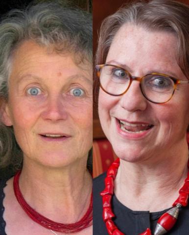 Erzählerinnen Petra Weller und Kerstin Lauterbach